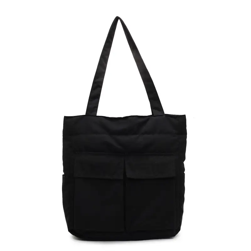 Pink Vintage Cloth Shoulder Bag Large Capacity Travel Bag - Image 2