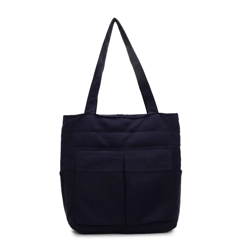 Pink Vintage Cloth Shoulder Bag Large Capacity Travel Bag - Image 5