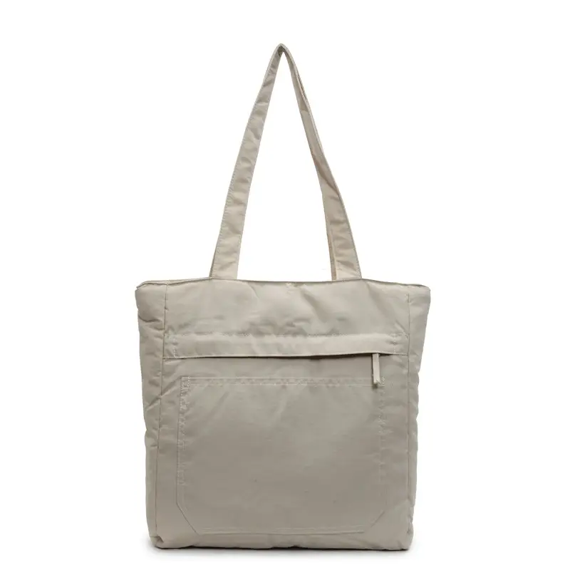 Women's Large Capacity Nylon Tote Bag Black - Image 11