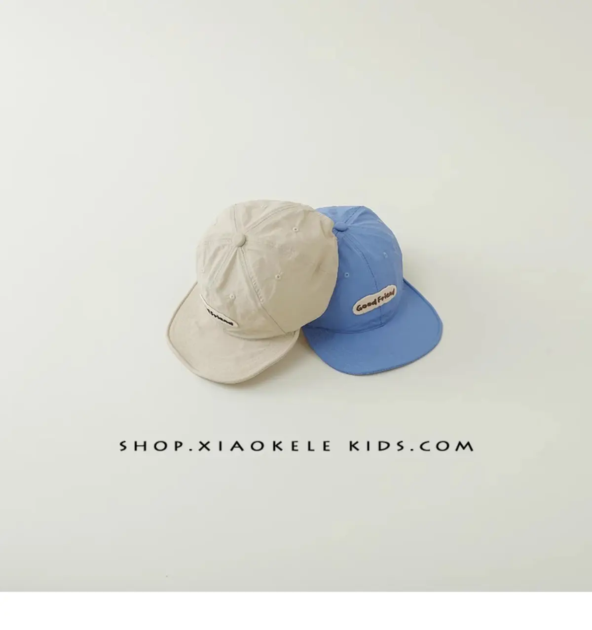 Blue Cotton Baseball Cap for Kids Spring Autumn — feature 10