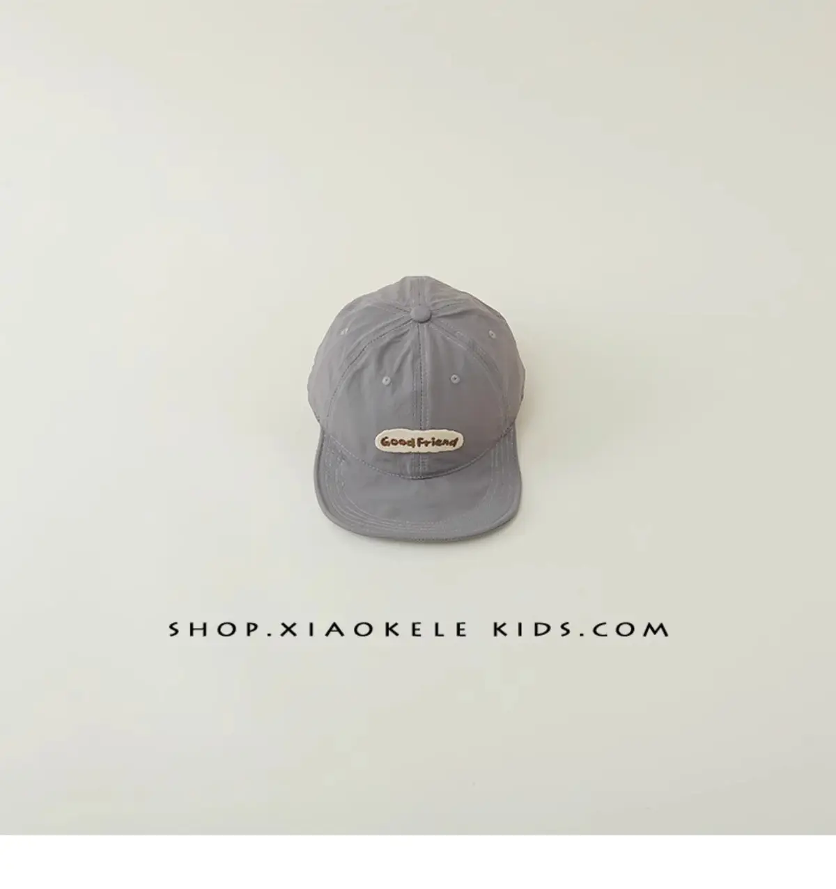 Blue Cotton Baseball Cap for Kids Spring Autumn — feature 19