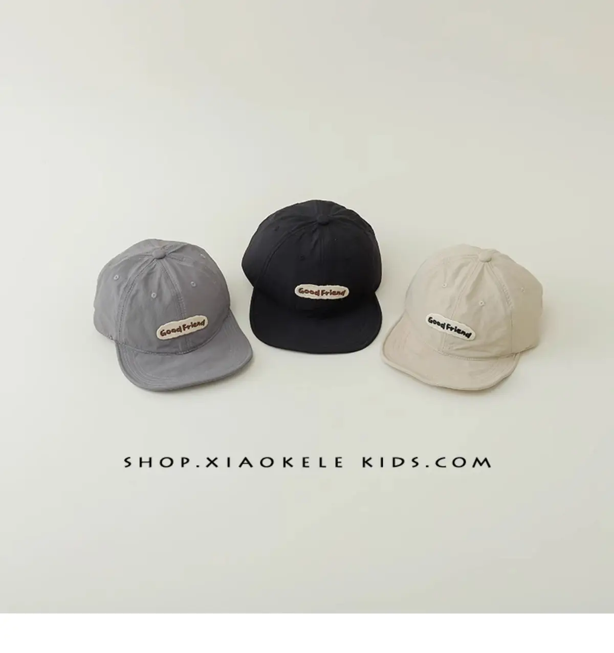 Blue Cotton Baseball Cap for Kids Spring Autumn — feature 5