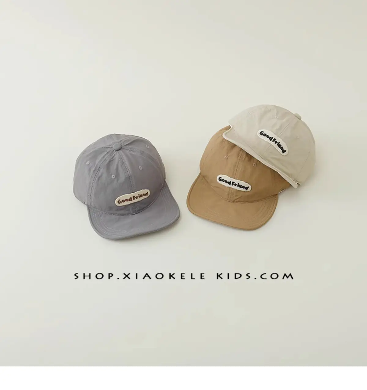 Blue Cotton Baseball Cap for Kids Spring Autumn — feature 6