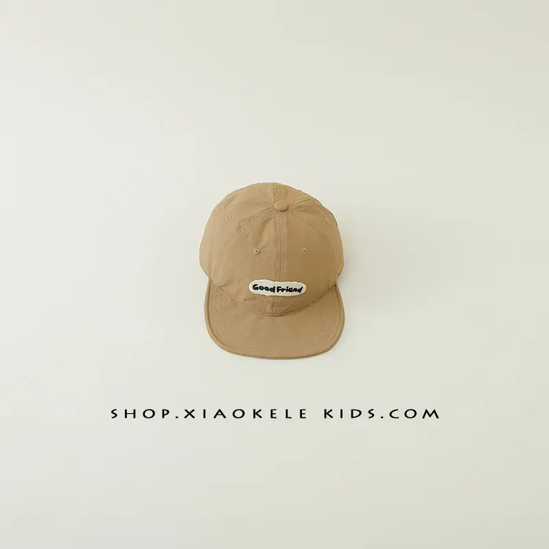 Blue Cotton Baseball Cap for Kids Spring Autumn
