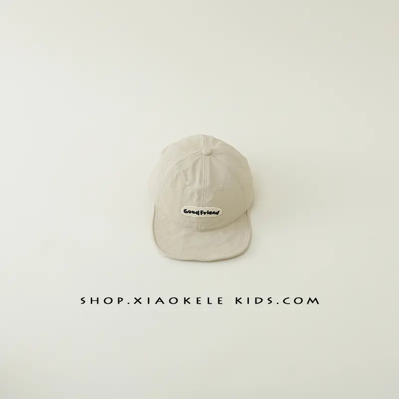 Blue Cotton Baseball Cap for Kids Spring Autumn
