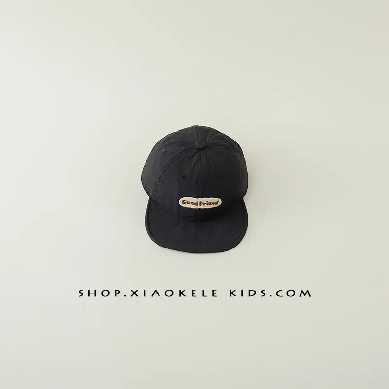 Blue Cotton Baseball Cap for Kids Spring Autumn