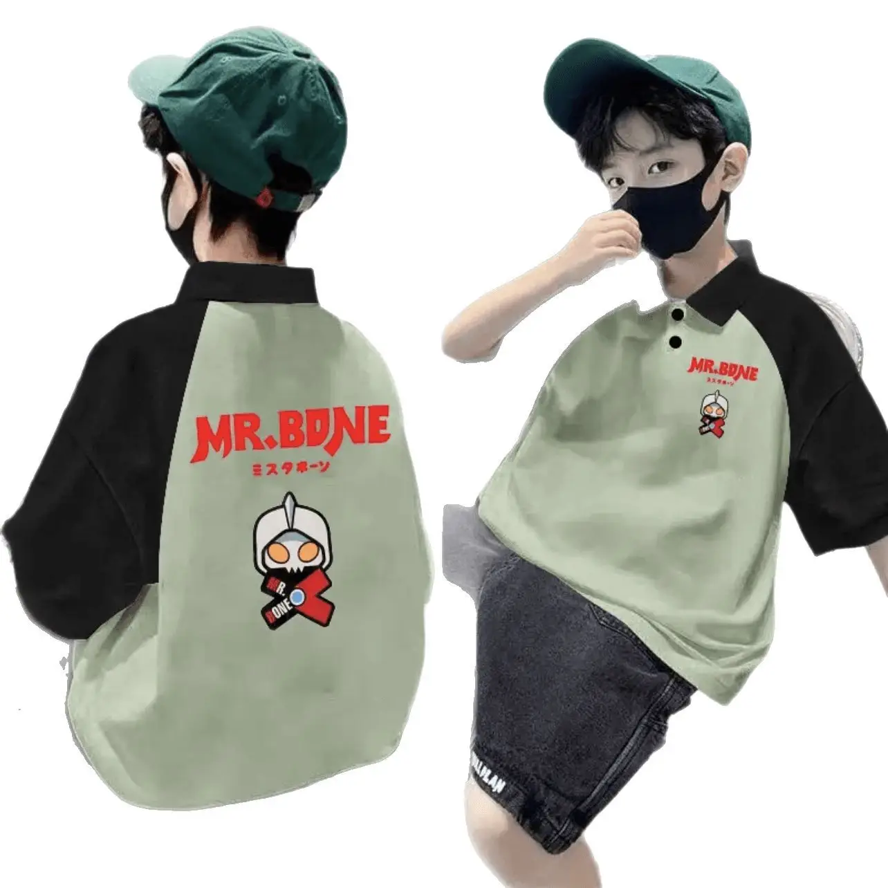 100 Cotton Boys Polo Shirt Large Summer Wear - Image 21