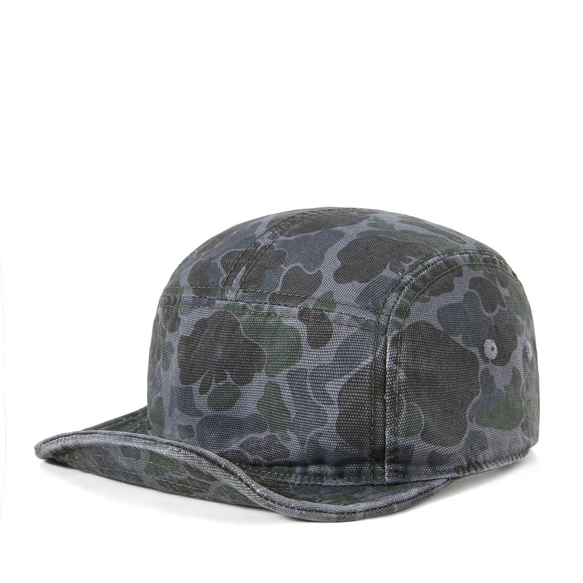 Men's Camo Crossbody Cap with Short Brim