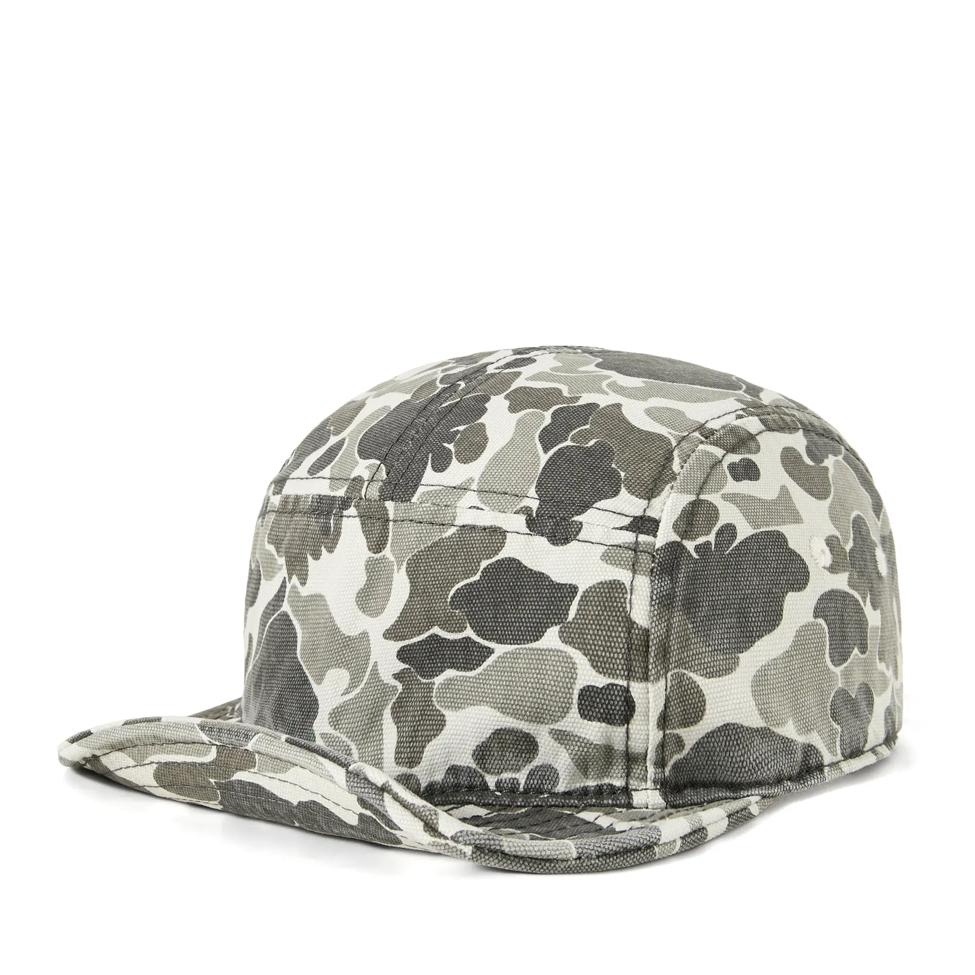 Men's Camo Crossbody Cap with Short Brim