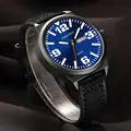 Men's Waterproof Large Dial Quartz Watch Belt - Image 5