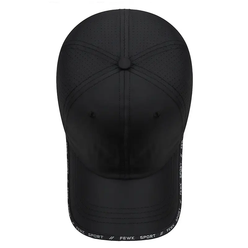 Men's Black Sport Cap Summer Baseball Cap - Image 13