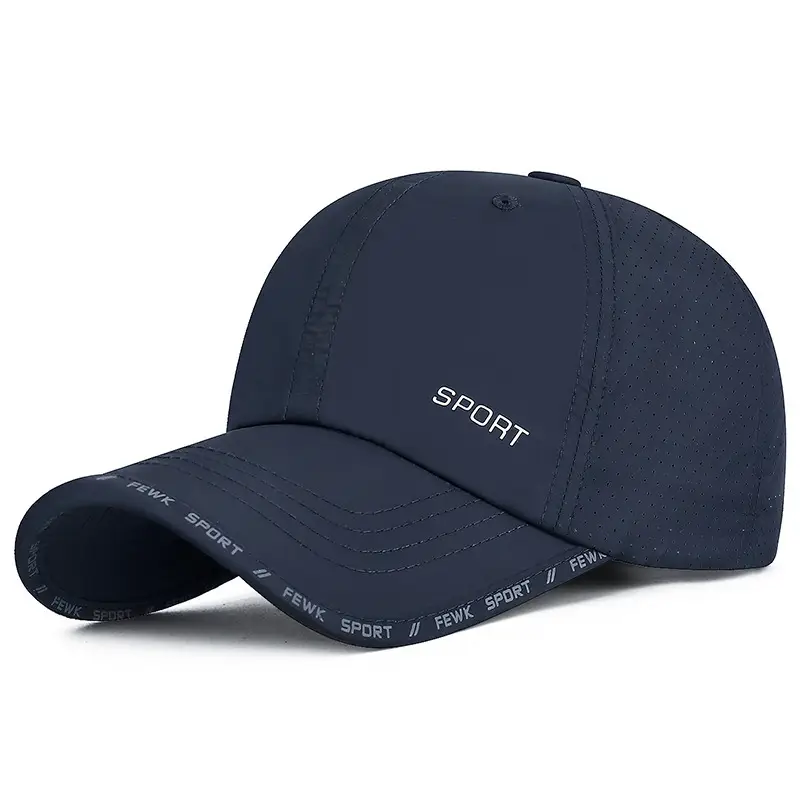 Men's Black Sport Cap Summer Baseball Cap - Image 8