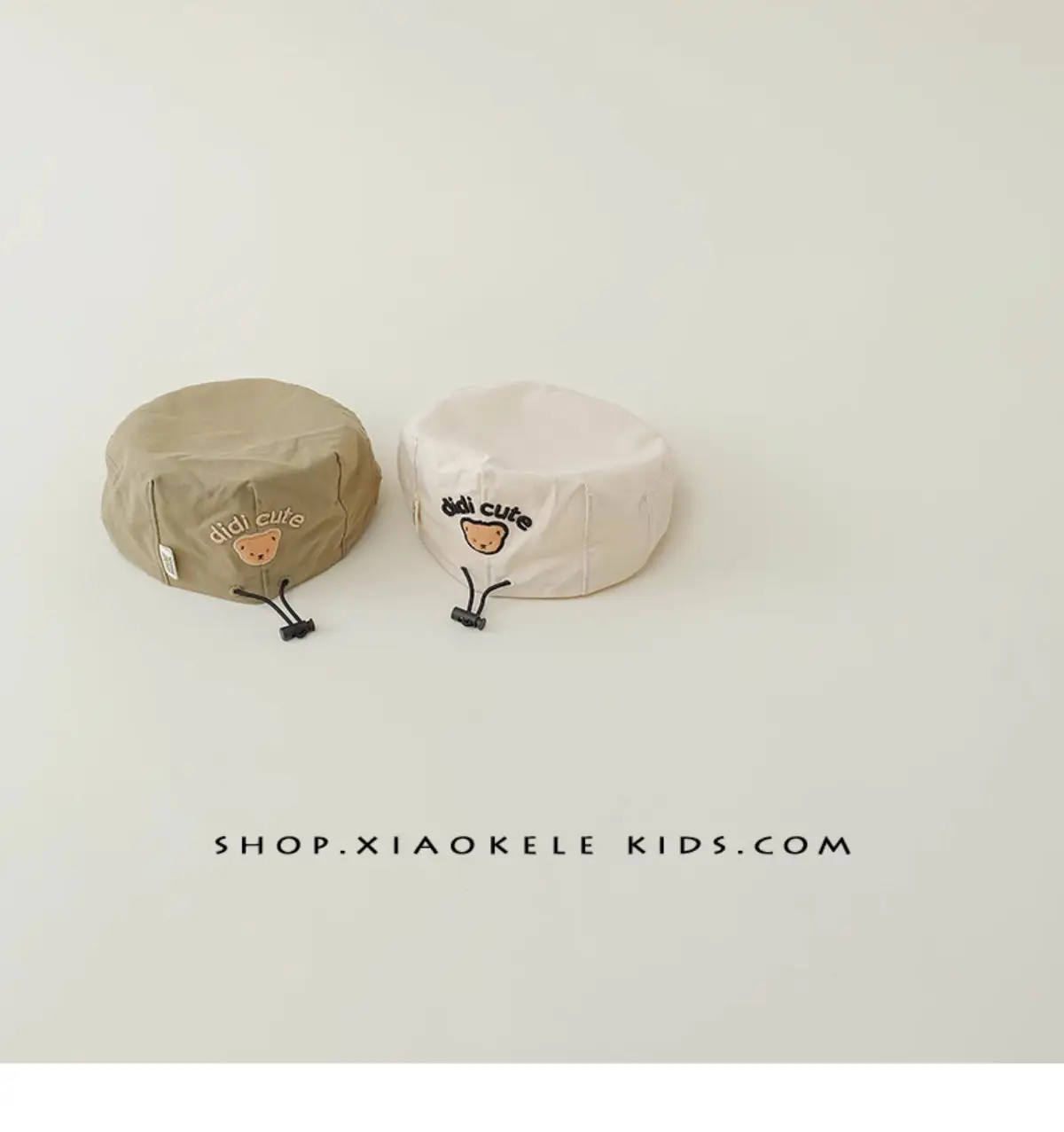 Black Super Cute Bear Baby Beret Cap Spring Autumn — feature 10