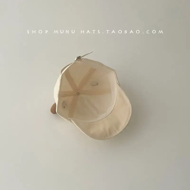 Baby Bear Hat Beige Soft Bristle Baseball Cap — feature 13