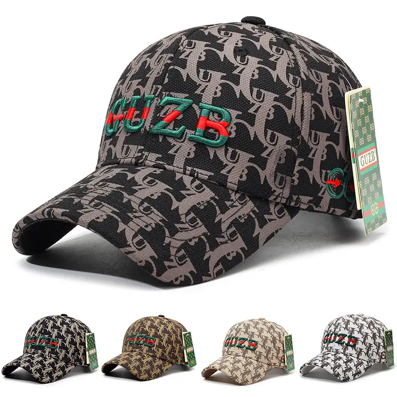 New Embroidered Letter Baseball Cap Men Women Same Head Cap Outdoor Sun Protection - Image 6