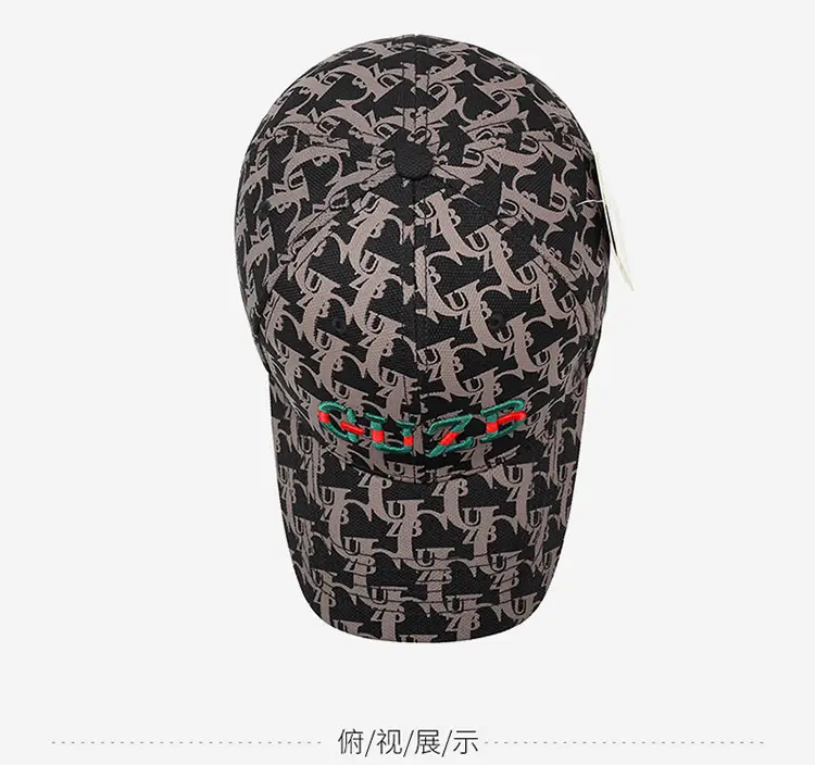 New Embroidered Letter Baseball Cap Men Women Same Head Cap Outdoor Sun Protection — feature 12