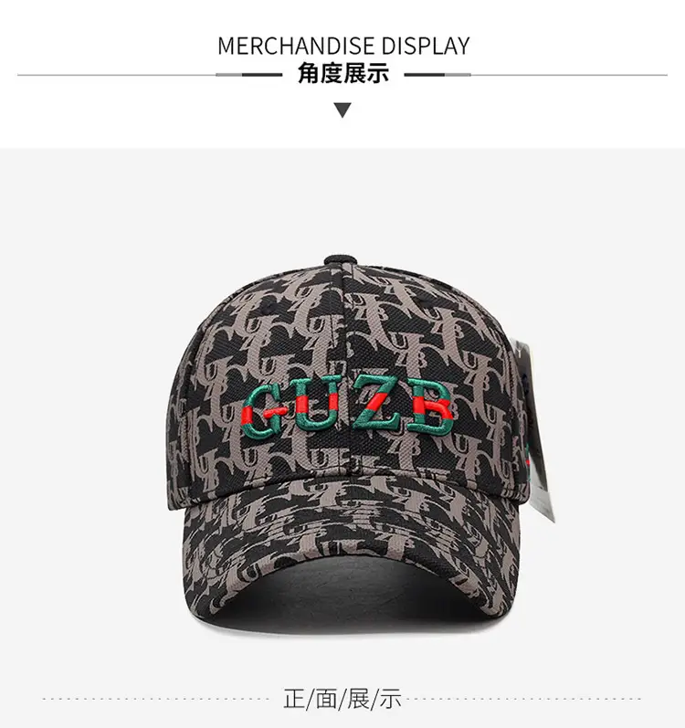New Embroidered Letter Baseball Cap Men Women Same Head Cap Outdoor Sun Protection — feature 8