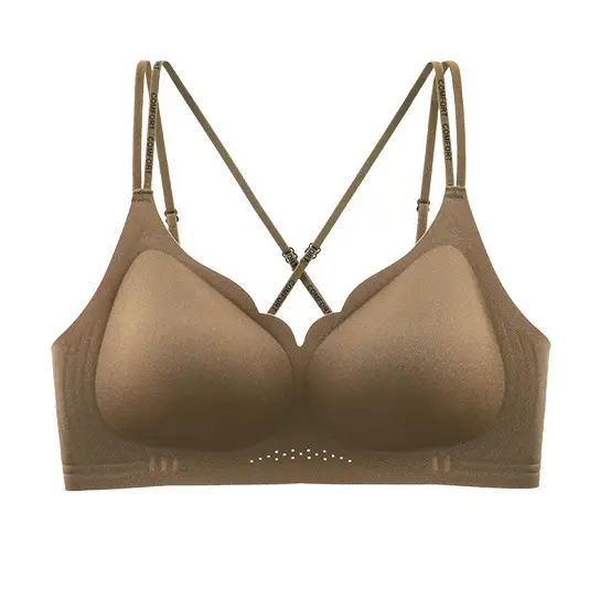 Traceless Jelly Bra Back Cross Fixing Cup for Women - Image 3