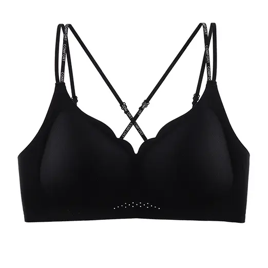 Traceless Jelly Bra Back Cross Fixing Cup for Women - Image 4
