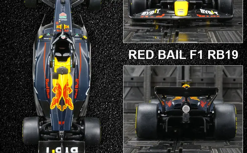 Xinghui 64600 Simulation RB19 F1 Formula Rally Racing Alloy Model Static Car Ornaments Decorations — feature 8