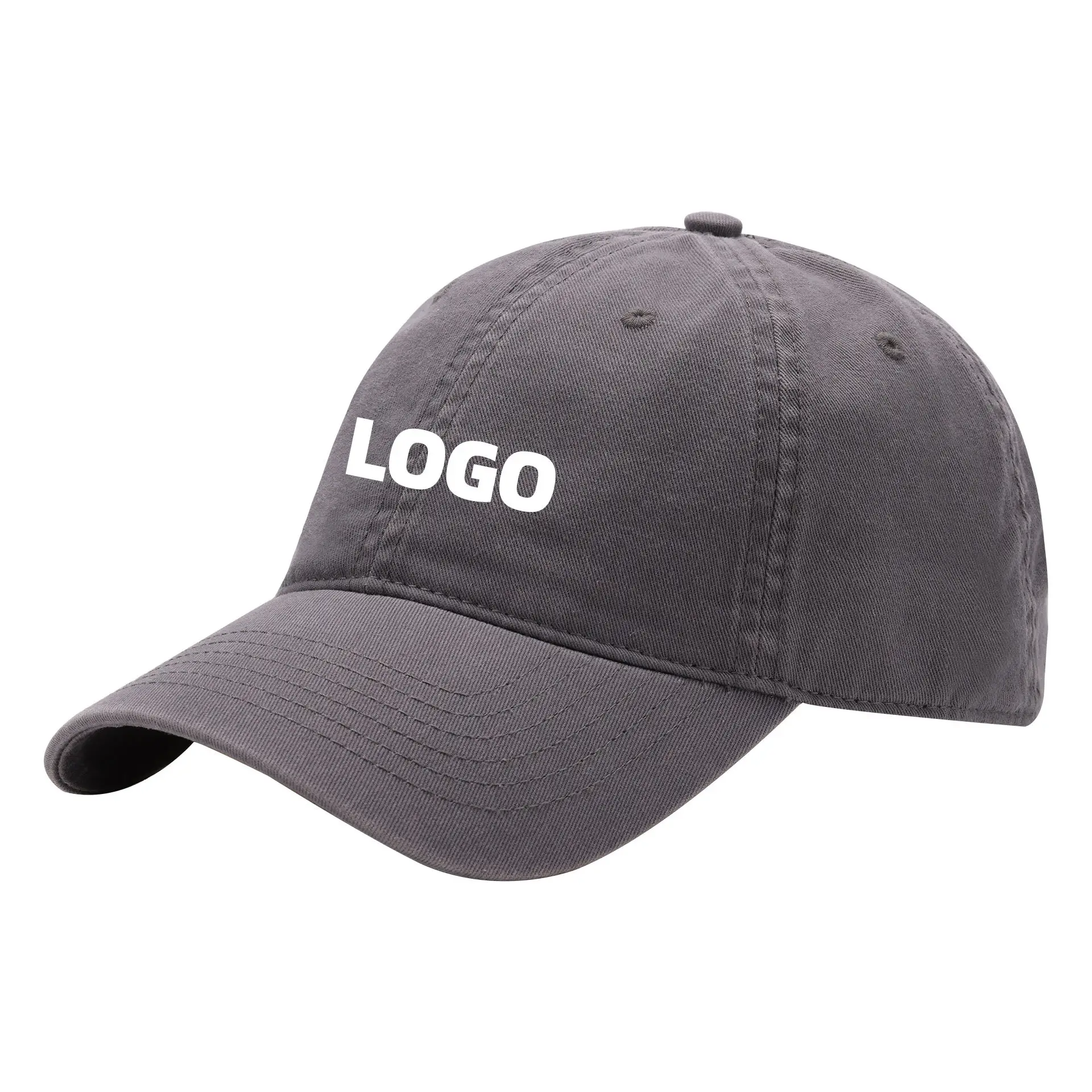 Men Black Baseball Cap with Logo Embroidery - Image 45