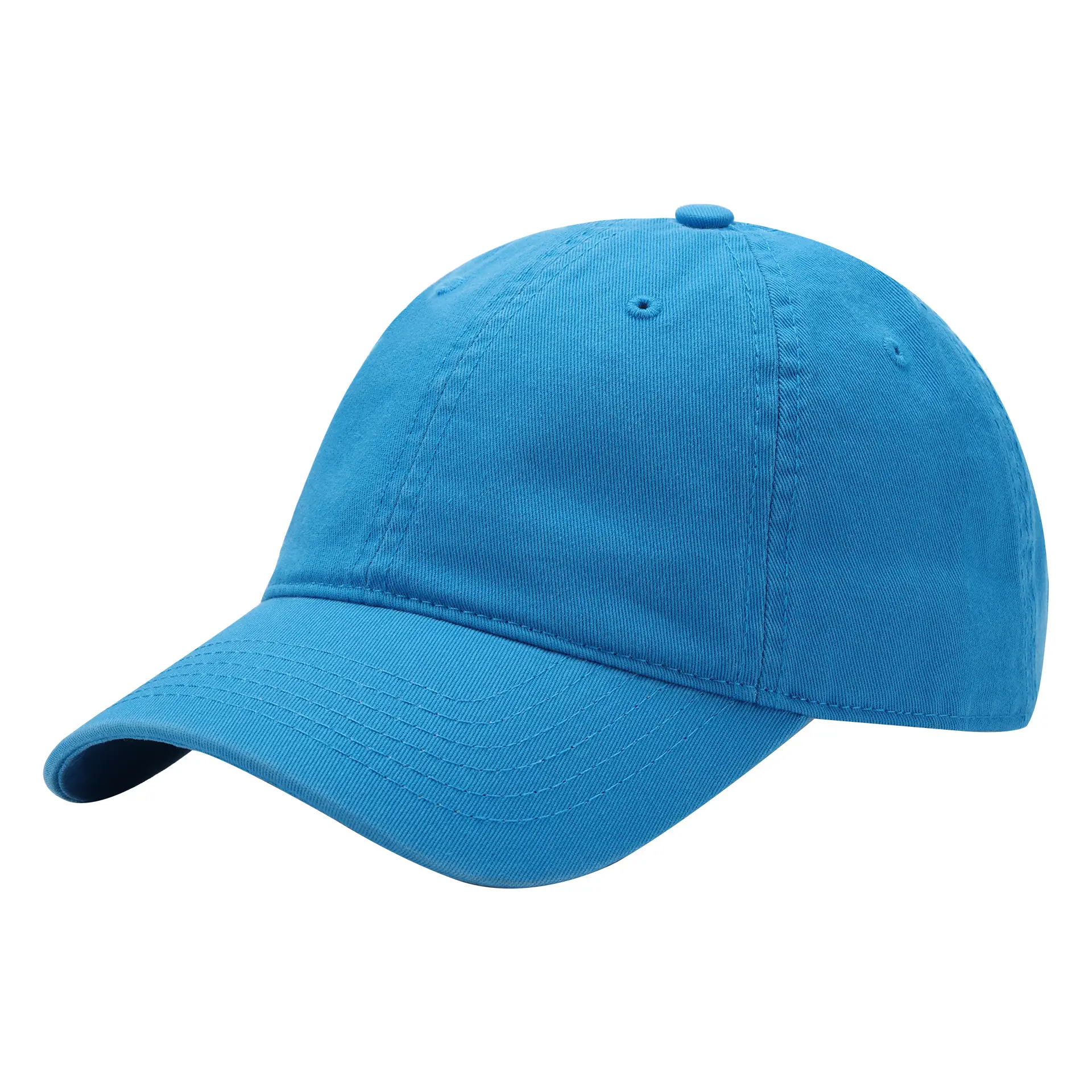 Men Black Baseball Cap with Logo Embroidery - Image 12