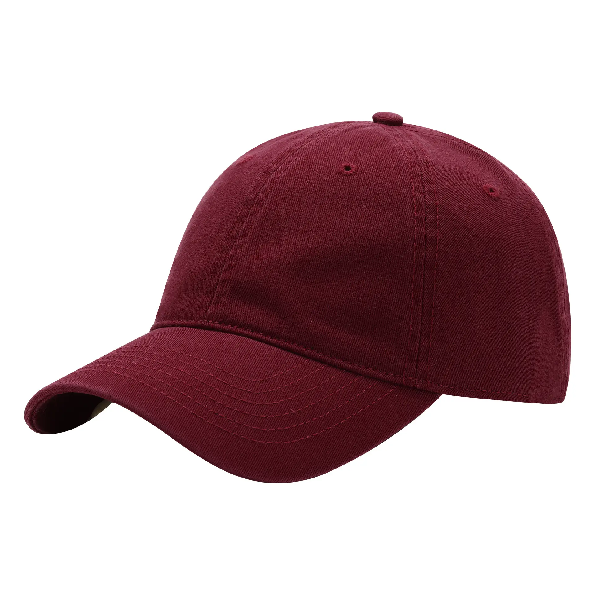 Men Black Baseball Cap with Logo Embroidery - Image 6