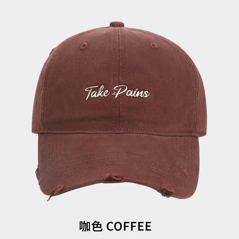 2025 New R Letter Embroidered Black Baseball Cap Women's Face Small Korean Version Fashion Contrast Color Stitching Men's Cap - Image 3