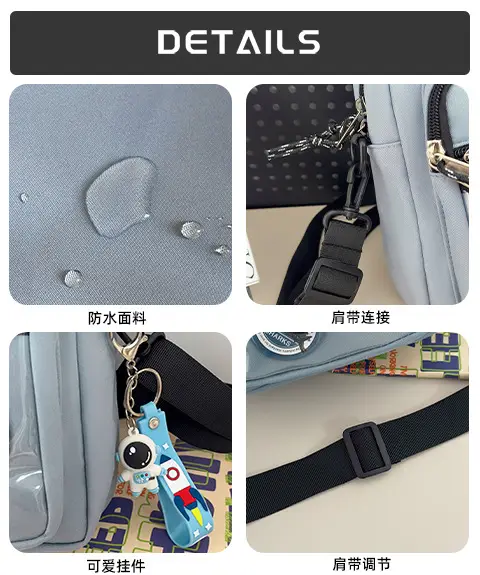 Women Mini Japanese Crossbody Bag with Mobile Phone Holder — feature 6