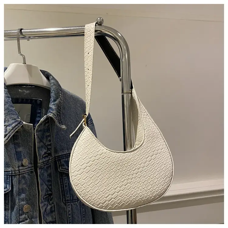 Women's Maroon Woven Shoulder Bag with Adjustable Strap — feature 26