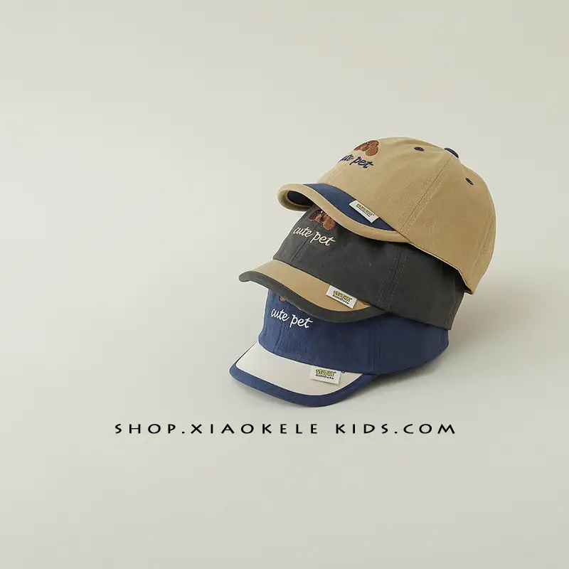 Baby Cap Black Spring Autumn Kids Sun Hat