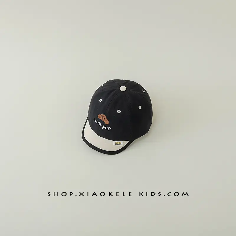 Baby Cap Black Spring Autumn Kids Sun Hat