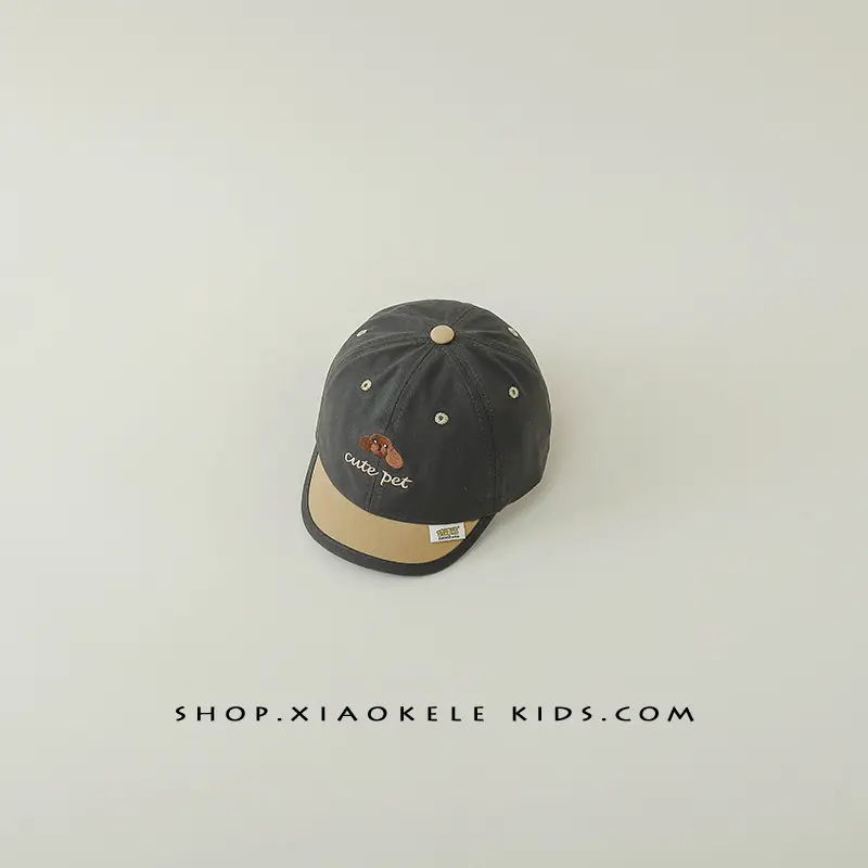 Baby Cap Black Spring Autumn Kids Sun Hat