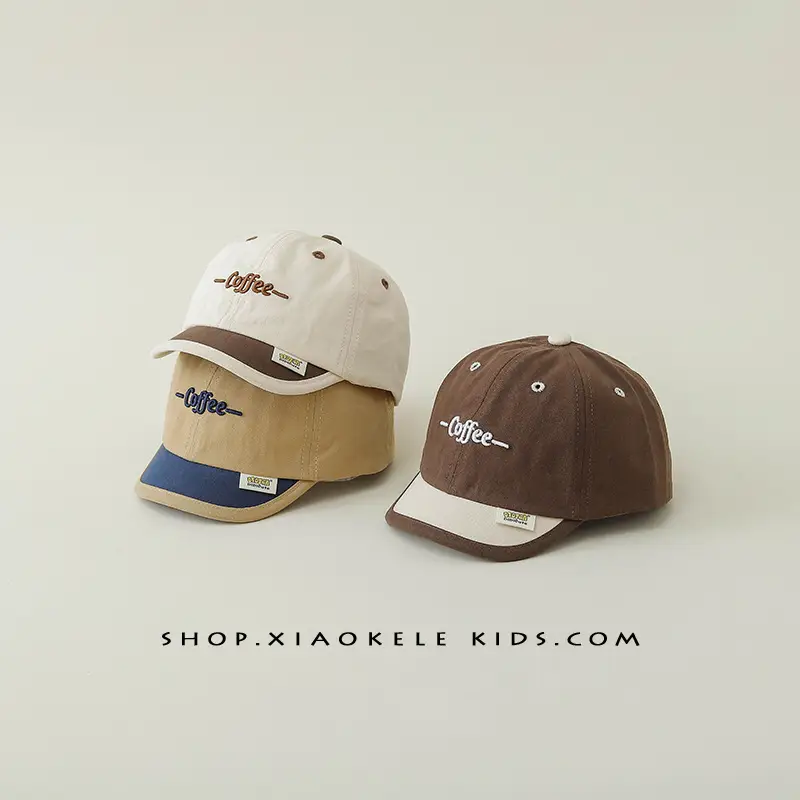 Baby's Korean-style Sunshade Cap Black Spring Autumn - Image 8