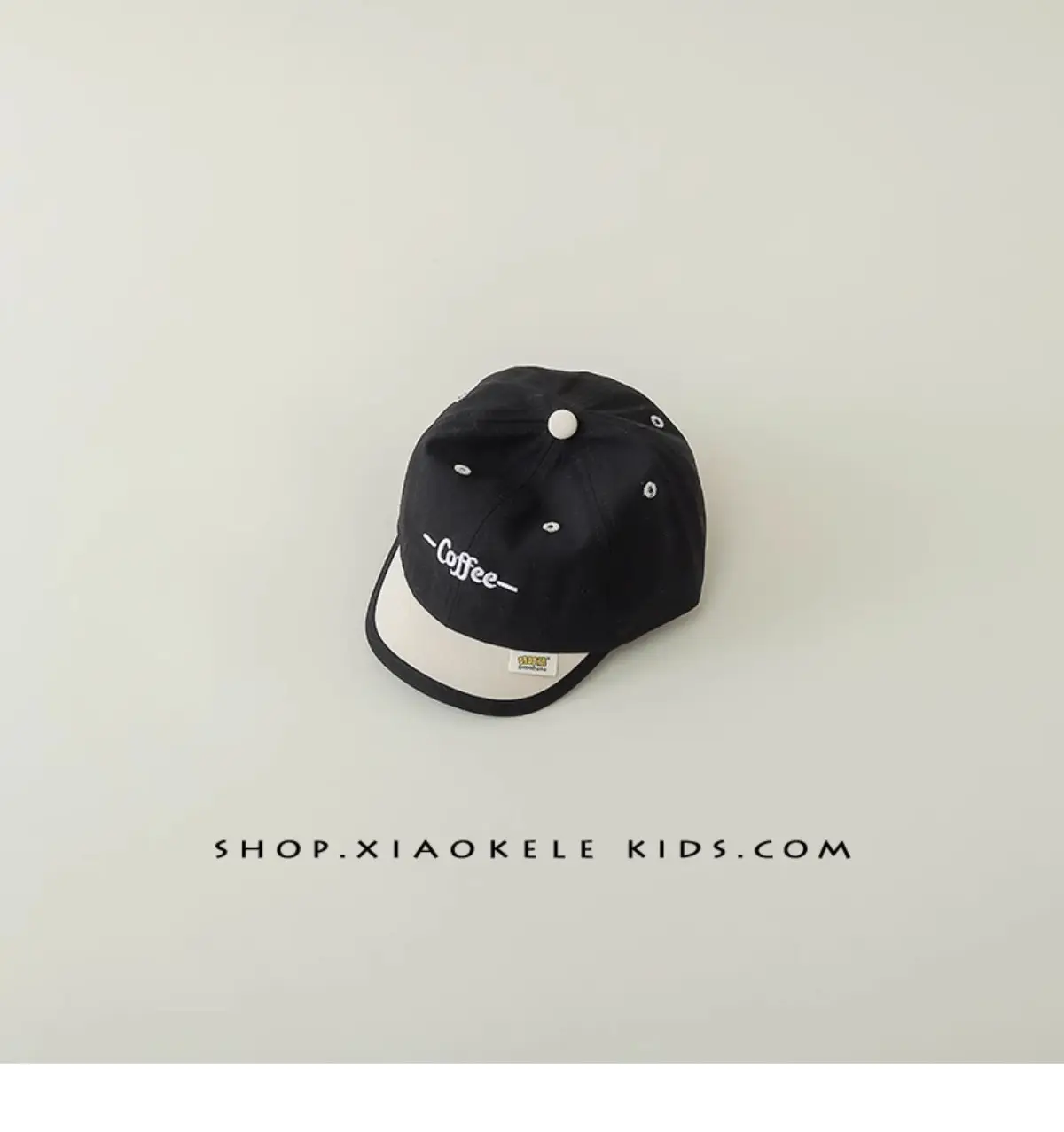Baby's Korean-style Sunshade Cap Black Spring Autumn β feature 17