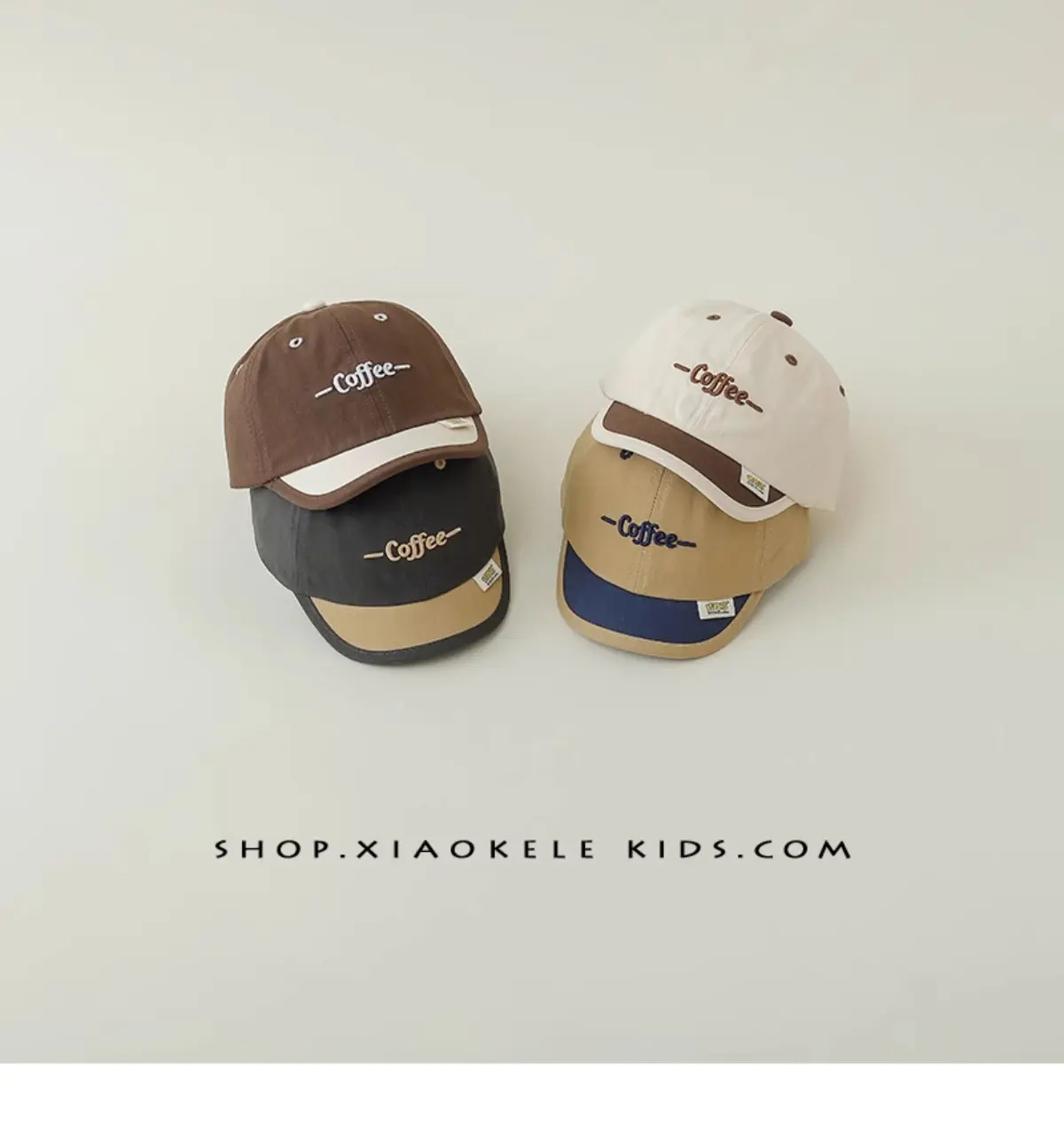Baby's Korean-style Sunshade Cap Black Spring Autumn β feature 2