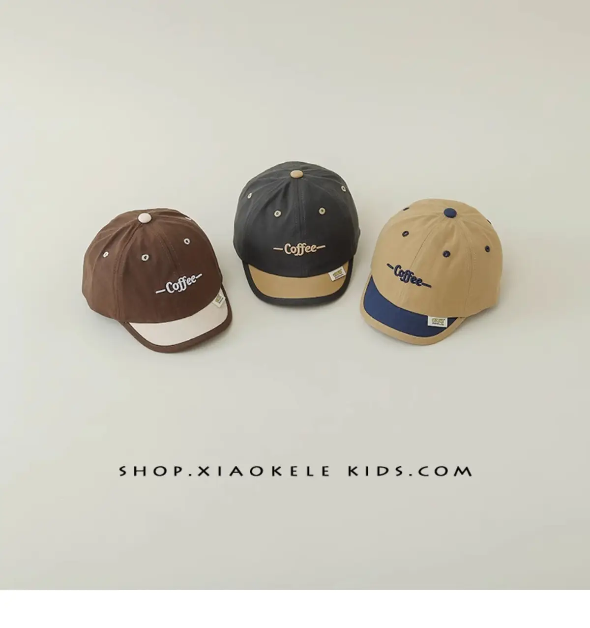 Baby's Korean-style Sunshade Cap Black Spring Autumn β feature 3