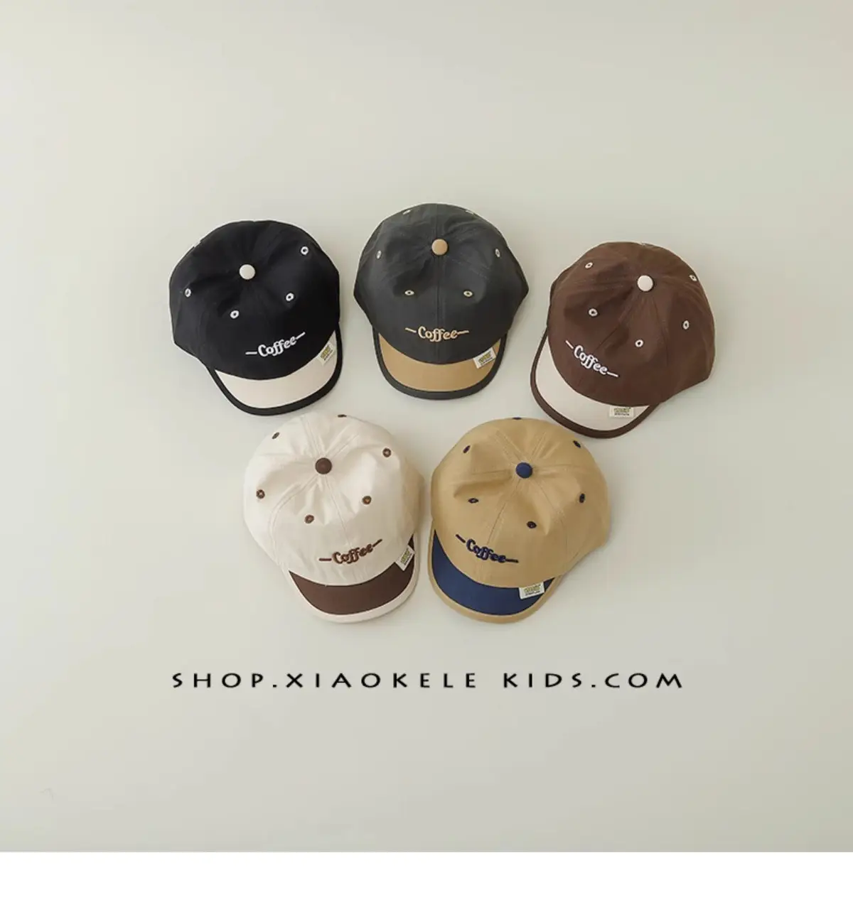 Baby's Korean-style Sunshade Cap Black Spring Autumn β feature 4