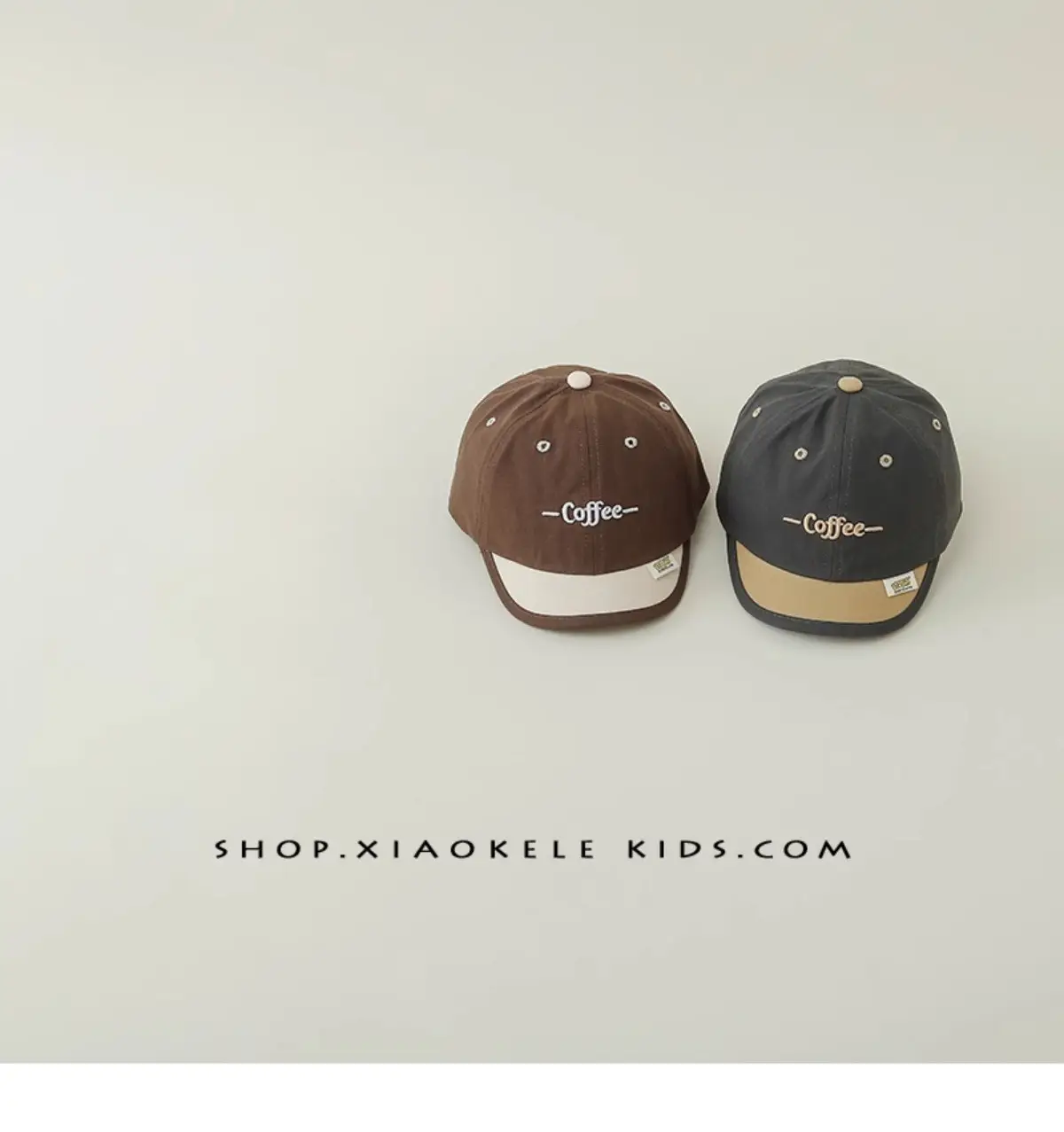 Baby's Korean-style Sunshade Cap Black Spring Autumn β feature 7