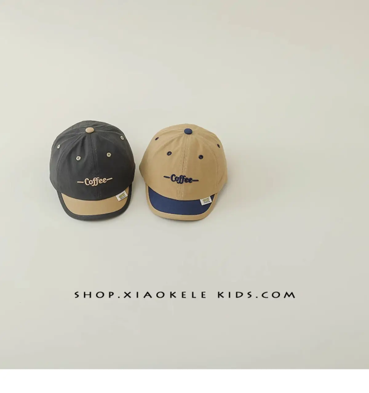 Baby's Korean-style Sunshade Cap Black Spring Autumn β feature 8