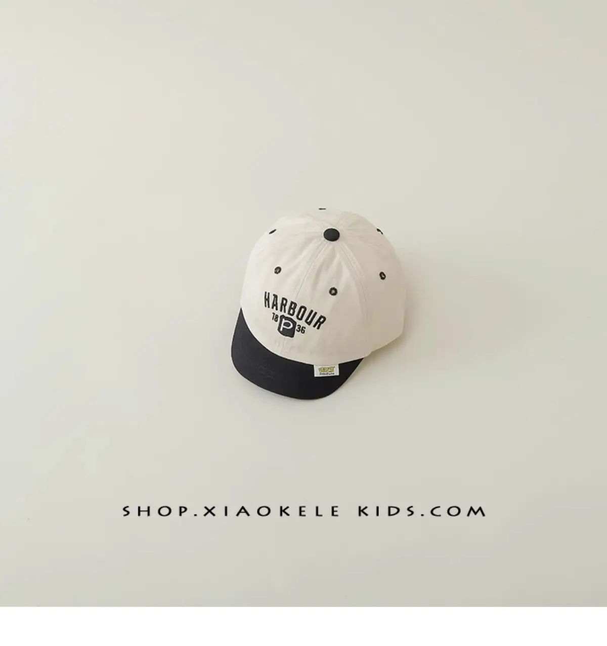 Kids Baseball Cap Spring Autumn Letter Embroidery Tan Brown — feature 14