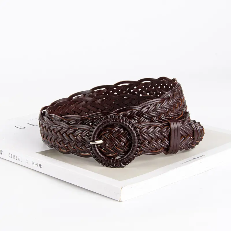 Women Decorative Woven Belt Set of 5 - Image 10