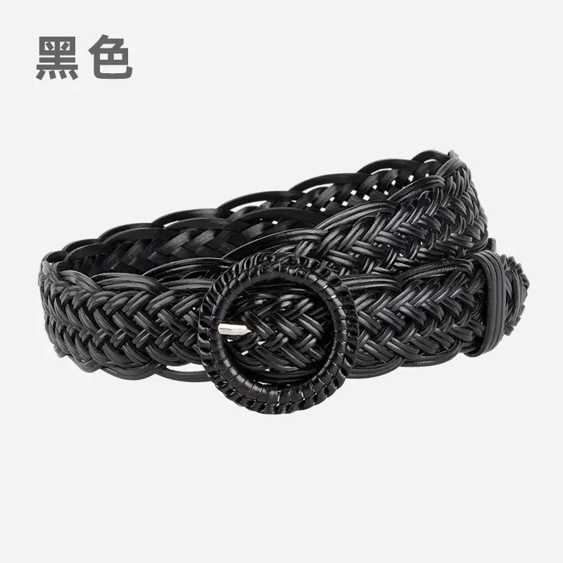Women Decorative Woven Belt Set of 5 - Image 2