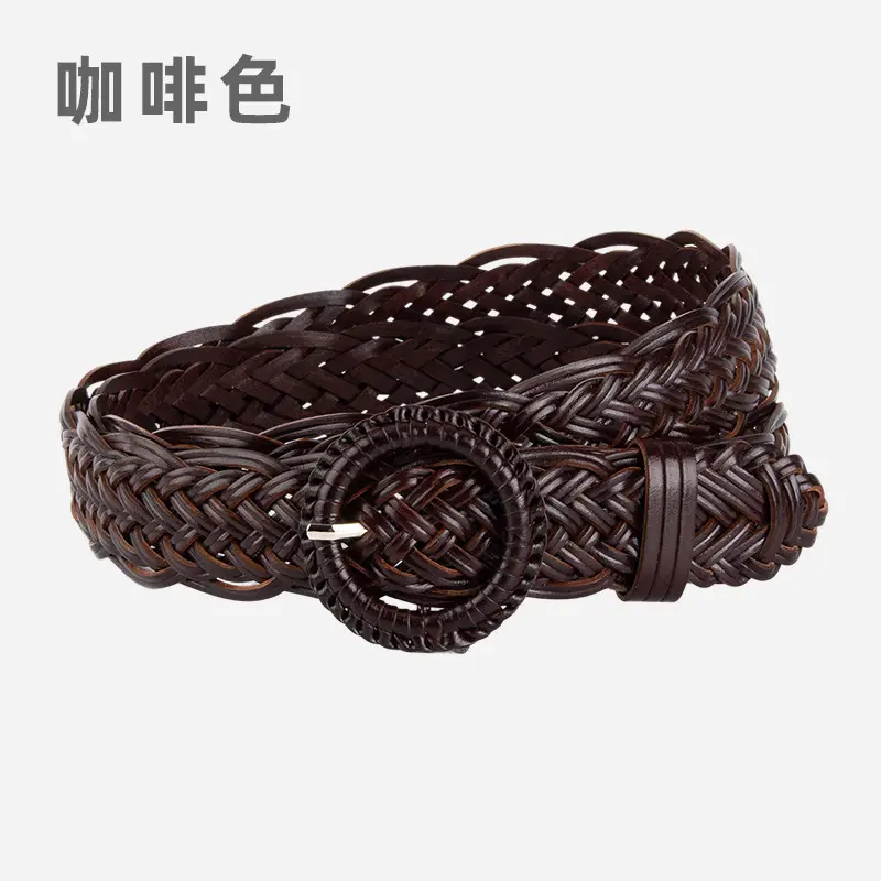Women Decorative Woven Belt Set of 5 - Image 4