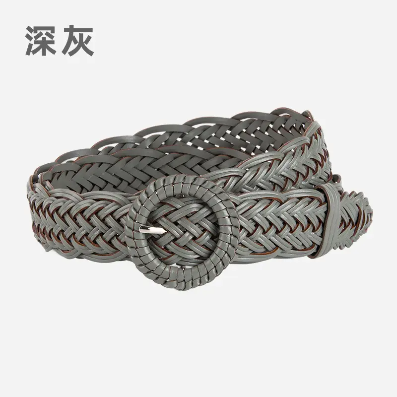 Women Decorative Woven Belt Set of 5 - Image 5