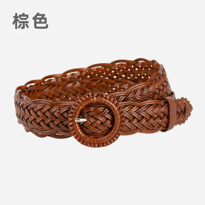 Women Decorative Woven Belt Set of 5 - Image 7