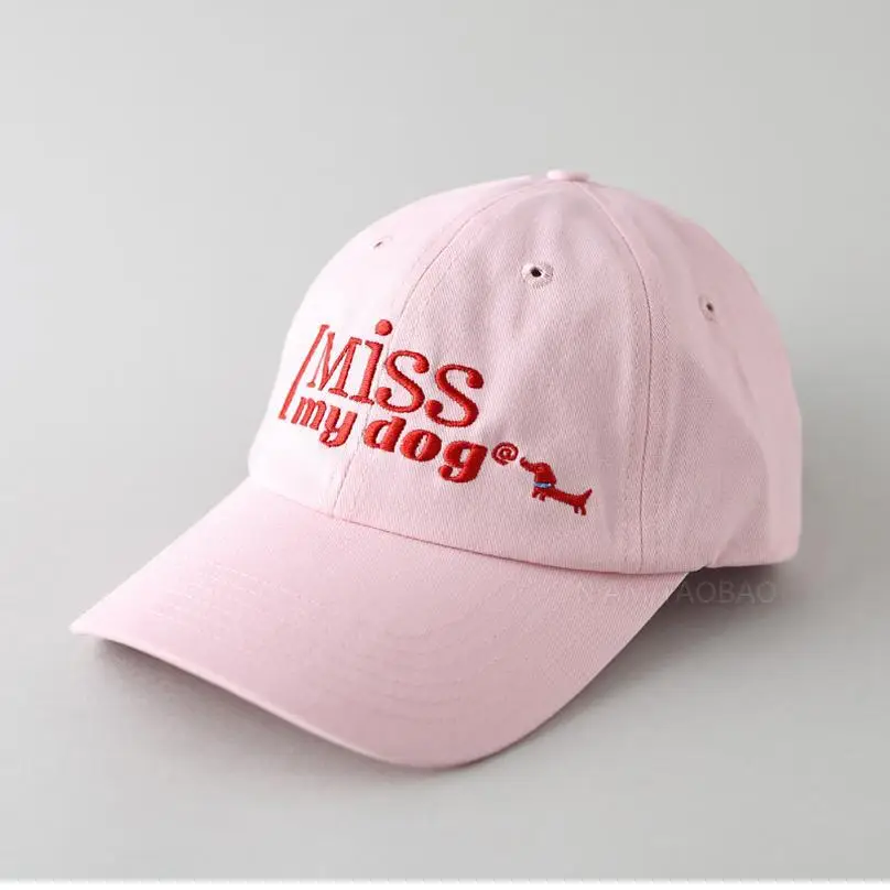 Miss My Dog Baseball Cap Yellow for Men Women - Image 6