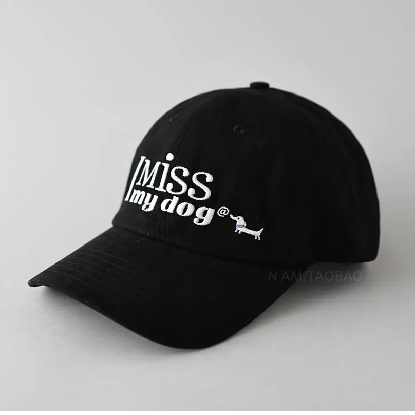 Miss My Dog Baseball Cap Yellow for Men Women - Image 7