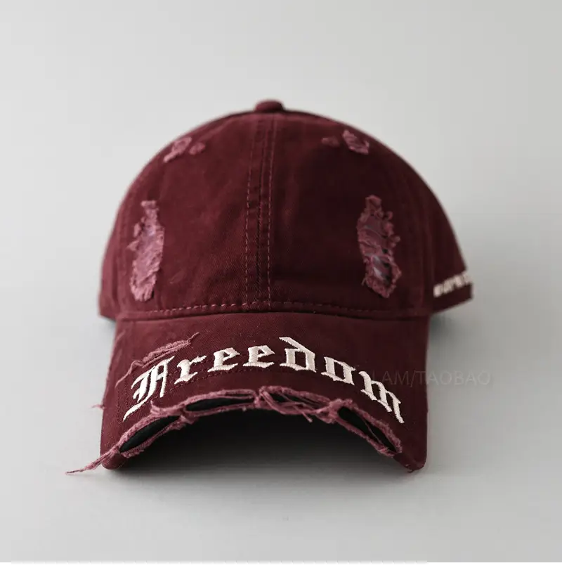 Navy Blue Broken Eaves Cap for Men Women — feature 10