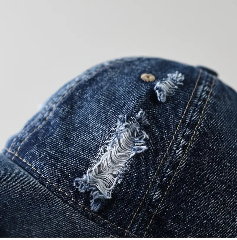 Navy Blue Broken Eaves Cap for Men Women — feature 14